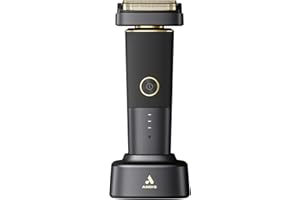 Andis Golarka foliowa PFS-1, Resurge – zawiera hipoalergiczne folie tytanowe, łatwo regulowana głowica obrotowa, zasilana baterią litowo-jonową, wskaźnikiem żywotności baterii i portem ładowania USB -