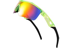 FEISEDY Kids Sunglasses Boys Girls Polarised Sports Baseball Cycling Sunglasses TR90 Frame UV400 Protection B2454