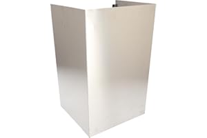 sparefixd Cooker Hood Extractor Fan Stainless Steel Vent Chimney Cover