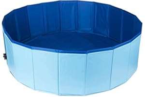 Buy-Simplicity® Pet Paddling Pool 80cm x 21cm | Keep Your Dog Cool | No Inflation Needed, No Refrigeration needed and Cut Resistant