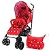 Zeta Vooom Bow Dots 2015 Design Complete With Footmuff Headhugger Changing Bag Raincover