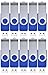 Produktbild FEBNISCTE 10 Stück Speichersticks 512MB (Nicht 512GB) Blau Nizza Schwenker-Entwurf USB Stick