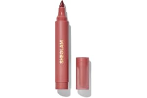SHEGLAM Love Stained Lip Tint Marker Matte Red Lip Stain Pen Highly Pigmented Long-Lasting Lip Liner Contour Tint Lip Makeup-It Girl