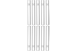 BMTICK Pipa de vidrio de una calada para quemar aceite y aromaterapia, paquete de 10