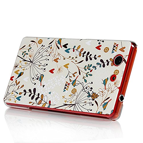 Sony Xperia Z3 Compact Funda - Lanveni Chic Elegante Carcasa r gida ultra Slim para Sony Xperia Z3 Mini Transparente Hard Case - Patr n Rama Dise o reviews Sony Xperia Z3 Compact Funda - Lanveni Chic Elegante Carcasa r gida ultra Slim para Sony Xperia Z3 Mini Transparente Hard Case - Patr n Rama Dise o