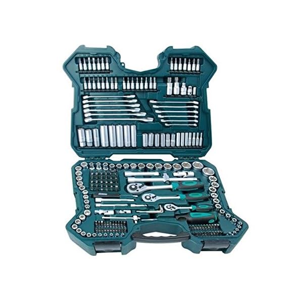 Mannesmann M98430 Steckschlüsselsatz 0,6 cm (0,25 Zoll) + 0,95 cm (3/8 Zoll) + 1,27 cm / (1/2 Zoll) Antrieb 215-teilig – Bild 3