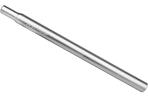 PLATTBK Platt tijas para Bicicletas 25.4/27.2/28.6/30.8/31.8 tija Bici Plegable 450MM tija de sillín Aluminio para E-Bike,Bicicleta de Carretera, BMX