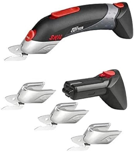Katsu 103916 Electric Industrial Dust Cutter, 220 V, 250 W, Blade Size 100 mm and 27 mm, Maximum Cutting Thickness, Ideal for Textile and Leather Paper