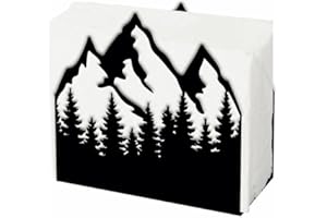 SUPERDANT Porta Tovaglioli Da Tavolo Alberi di Montagna Dispenser Portatovaglioli In Mete Porta Fazzoletti Da Tavolo Porta Tovaglioli In Stoffa Rustica per Ristoranti In Agriturismo