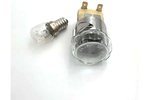 E ELECTROTODO REPUESTOS Y PEQUEÑO ELECTRODOMESTICO ELECTROTODO Casquillo Portalámparas Bombilla para Horno Eléctrico de Cocina Compatible Hornos con Bosch, Smeg, Lynx, Zanussi, Teka, Balay, Corbero, Edesa y Fagor - 4290000010