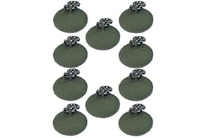 NGT Carp Fishing Tackle 10 Green Coated 1 oz Back weights Easy Running