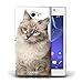 Produktbild Stuff4 Hülle / Hülle für Sony Xperia M2 / Sibirier Muster / Katze Kollektion