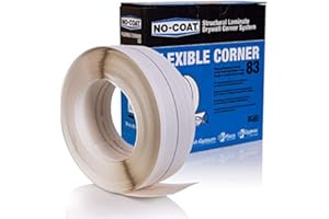 RIGIPS NO-COAT Flexible Corner Kantenschutz 30m 83mm Trockenbau Eckschienen EasyFlex Eckschutzprofile Winkelausbildungen FLEX Multi-Komfort-Eigenschaften Eckband