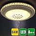 Produktbild HG® 64W LED Kristall Deckenleuchte Runde Schlafzimmer Flurleuchte Wandlampe Geschäft kaufhaus