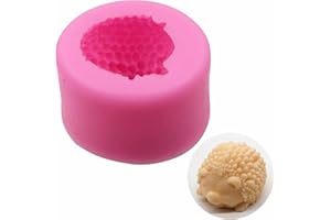 Moule Bougies forme hérisson Silicone fabriqué - la main 3D savon DIY Craft Candles Mould Manuel de fabrication savons moules pour bougies, Moulle Silicone, DIY Fabrication, Gâteaux, Chocolats