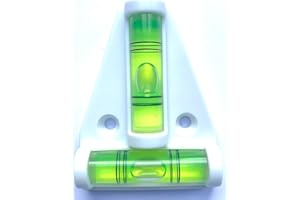 GENERIC New Day Solutions Caravan Trailer Motor Home T Type Spirit Level -White