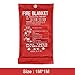 Produktbild Yann feuerdecken lagerung Decke Notfall überleben flammhemmender Schutz wärmeisolierung Faser Carbon Glas Flucht Abdeckung löscher Zelt