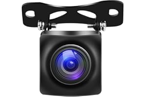 ASVEGE Telecamera di retromarcia per auto - [Visione notturna AHD] [Angolo di 170°] posteriore con design- Telecamera di retromarcia universale impermeabile per camion SUV RV