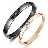 Adisaer Armband Rosegold Armbänder Herren Herren Rose Gold Edelstahl Teardrop Zirkon Rose Gold Damen Armband 16Cm