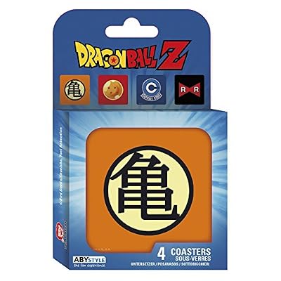 ABYstyle - Marvel Dragon Ball Set de 4 dessous de verre Symbols Unisexe Adulte Abycos003