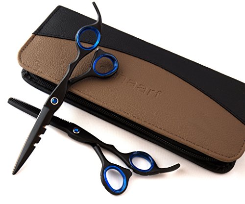 Haar Schneiden und Ausdünnen Friseure Schere Set – Hair Haarschere, (16,5 cm/16,51 cm) mit Box - 2