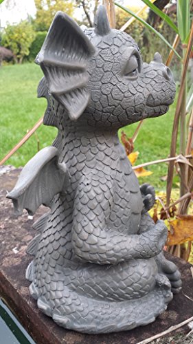 Drache! Yoga! Meditiert! Figur! Gargoyle! - 2