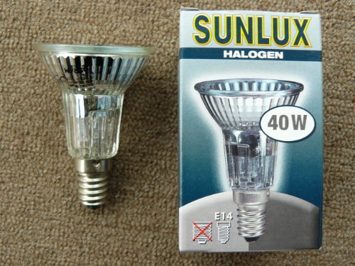 Preisvergleich Produktbild Osram / Sunlux Halogenglühlampe E14, R50, 40W