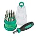 Produktbild LIHAO Mini Schraubendreher Set 31-teilig Werkzeugset für PC, Brillen, Handy, Laptop (Schlitz, Kreuzschlitz, Torx) in Etui