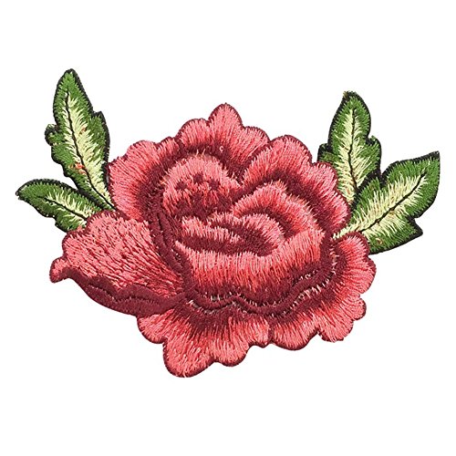 Blue Vessel Neue Stickerei Seide Blume Motiv Kragen Nähen auf Patch Applique Abzeichen Gestickt Büste Kleid