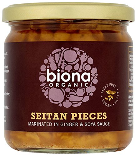 Biona Organic - Seitan Pieces (in Soya Sauce & Ginger) - 350g