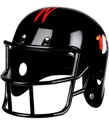 Casque De Football Rouge Américain Avec Garantie Protectrice PNG