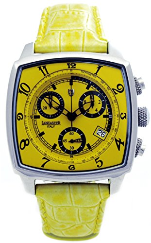 Lancaster Herren-Armbanduhr Analog Quarz Leder 0262GSG