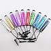 Produktbild jooks 10 Mini Stylus Stifte Premium Kapazitiven Stylus iPad iPhone Nexus Tablet Kindle Fire Digital Pen Schreiben Zeichnung Grafik Tablet Board Digital Pen