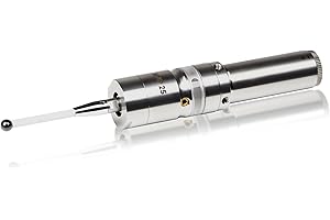CNCTOPBAOS MMP25 3D Light Edge Finder with Ceramic Probe,to Find CNC Milling Lathe Machining Center,Accuracy 0.001mm X,Y,Z Axis Three Coordinate Measurement Centering Rod Touch Probe Tool Dividing Rod