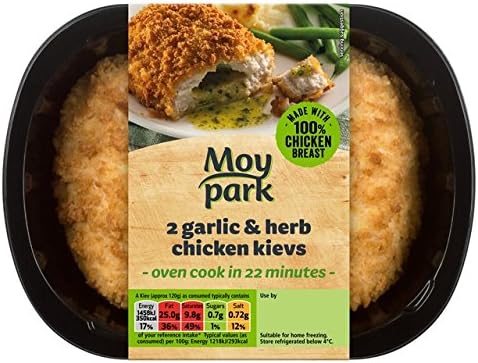 Moy Park 2 Garlic Chicken Kievs 260g