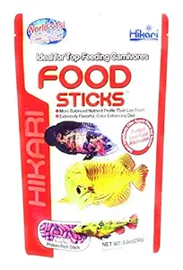 Hikari Aquarium Fish Food Sticks Happy Fins (250 g)