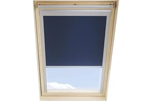 ITZALA Store Occultant Compatible avec VELUX M04, 304, 1, Bleu Foncé