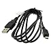 Produktbild GIGAFOX® USB-Sync-Kabel, Ladekabel, Datenkabel (Mini-USB) 1m schwarz für M-Audio Keystation Mini 32 II/USB/MIDI-Keyboard Controller