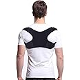 KASTWAVE Posture Corrector For Men Universal Fit Adjustable Upper Back Brace For Clavicle To Support Neck, Back and Shoulder Pain Relief Kyphosis Straightener Spine Support