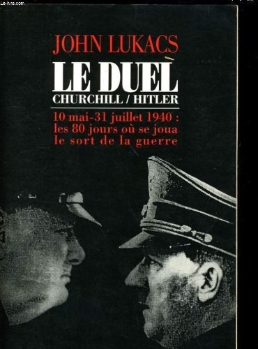 couverture de : Le duel, Churchill/Hitler