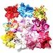 Produktbild Tukistore 10 Stück Blume Leopard Haarspange Hawaii Haarklammer Hochzeit Party Strand Braut Haar Stifte Haar Haarspange Zubehör für Damen Kinder Mädchen