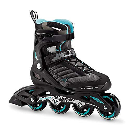 Rollerblade Patines en línea Zetrablade W para Mujer, Mujer, ZETRABLADE W, Negro/Azul