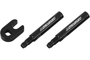 Massi CNC, prolunga per valvole da 60 mm, unisex, colore nero, 30 mm