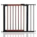 BabyDan Avantgarde Baby Safety Stair Gate Cherry Wood and Black All Widths (83.7cm-91.1cm)