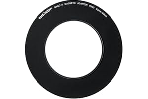 K&F Concept Step up Ring 52-82mm Magnétique Bagues d'adaptation Uniquement Compatible avec Filtre Magnétique de K&F
