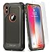 Produktbild Spigen iPhone X Hülle, [Pro Guard] Extrem Rundumschutz+Panzerglas 3-teilige Stoßabweisende Schutzhülle für Apple iPhone X Case Army Green