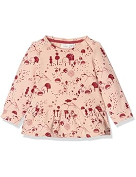 NAME IT Baby-Mädchen Langarmshirt Nitdissa Ls Swe Tunic Bru F Nb