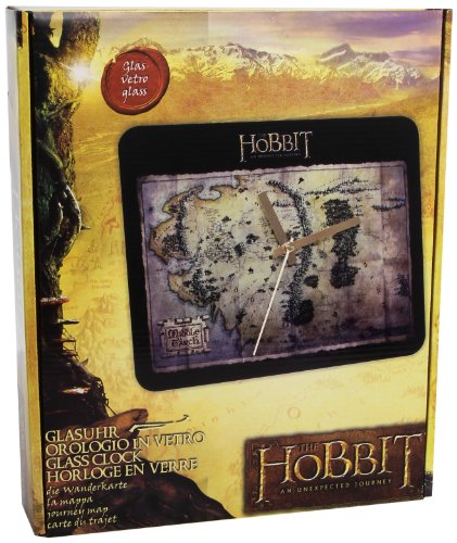 Hobbit Glasuhr Wanderkarte im Ipad Format - zum Hängen oder Stellen - in Geschenkpackung 24x18 cm 26476 Hobbit Glasuhr Wanderkarte im Ipad Format - zum Hängen oder Stellen - in Geschenkpackung 24x18 cm 26476