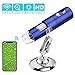 Produktbild Drahtloses Digitalmikroskop, 50X Bis 1000X WiFi Handzoom Vergrößerung Endoskop 1080P FHD 2.0 MP 8 LED Kompatibel Mit Android Und IOS Smartphone Oder Tablet, Windows Mac PC, Etc.