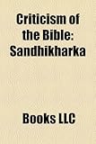 Image de Criticism of the Bible